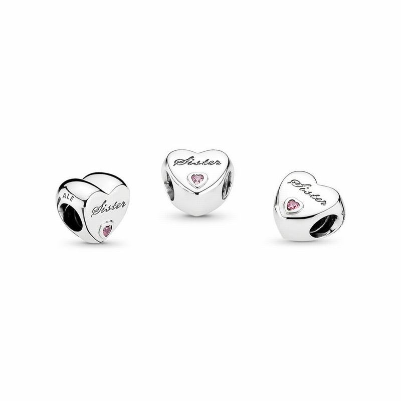 Pandora Sister's Love Charm NZ Sale, Sterling Silver (795230-QXU)